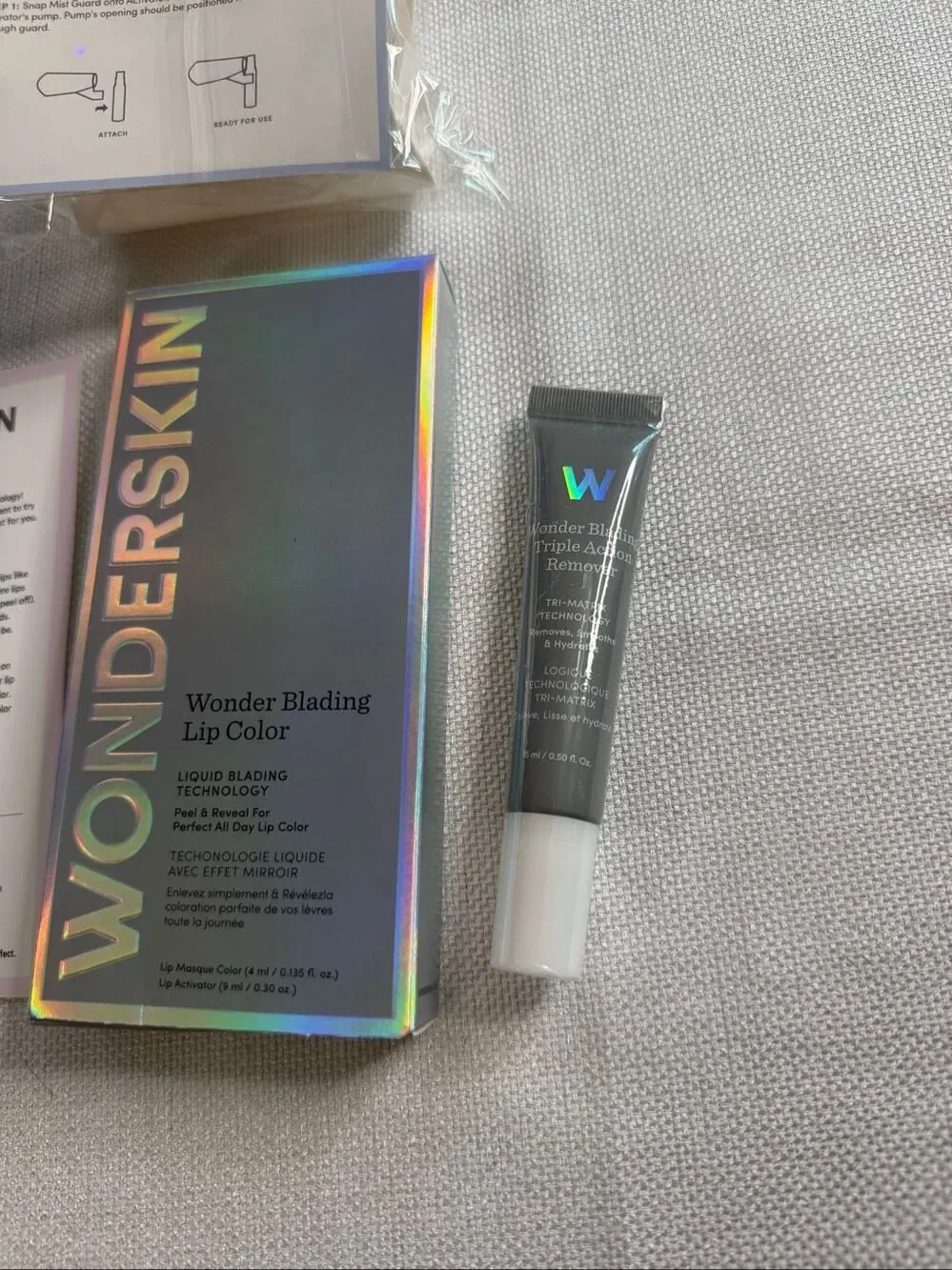 Wonderskin Wonder Blading Lip Color Kit w/ Mist Guard & Triple Action Remover